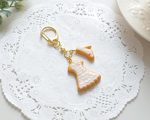 雲のアイシングクッキーショルダー　② ハンドメイド 雲のアイシングクッキーショルダー ② ハンドメイド