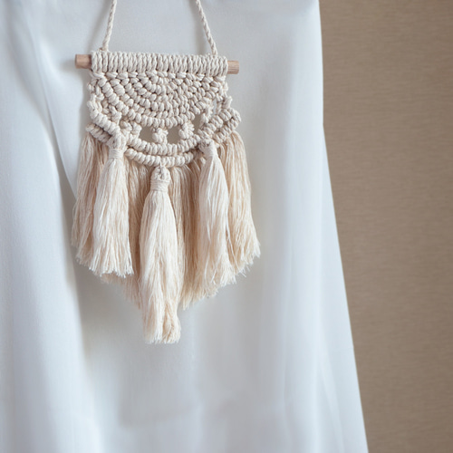 エレガントな美しさ丨ボヘミアンスタイルのマクラメ織り