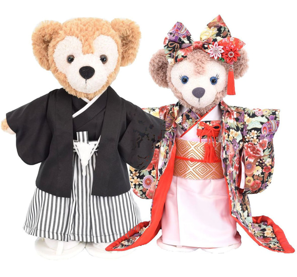 Disney ダッフィー＆シェリーメイ 着物 和装婚礼 コスチューム