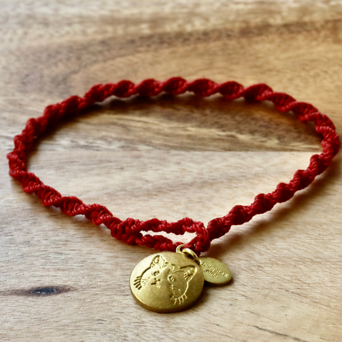 新品 MASU CHARM BRACELET レッド シルバー 日本製 チャーム 新品 MASU CHARM BRACELET レッド シルバー 日本製 チャーム