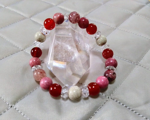 レッドクォーツ握り石　165g レッドクォーツ握り石 165g