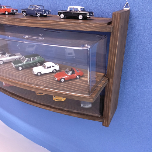 カバー 取り付け 可 ミニカー 用 壁掛け シェルフ 】 ずれ止め