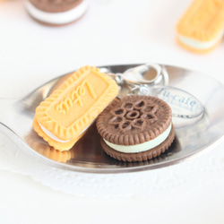再販×3 ミニチュアスイーツ クッキー フェイクスイーツ Lotus チャーム