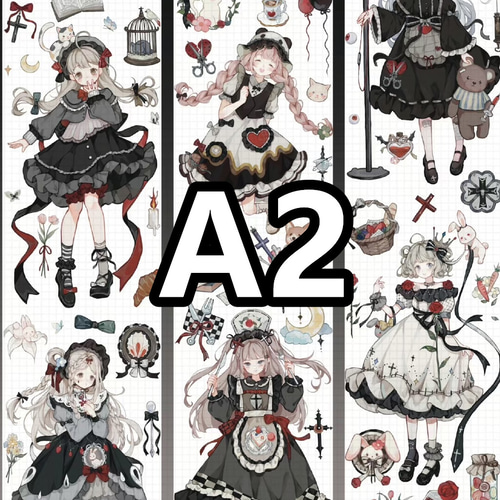 J1020＃菲林默片(PET)Snowflake切り売り海外人物マステ女の子 J1020＃菲林默片(PET)Snowflake切り売り海外人物マステ女の子