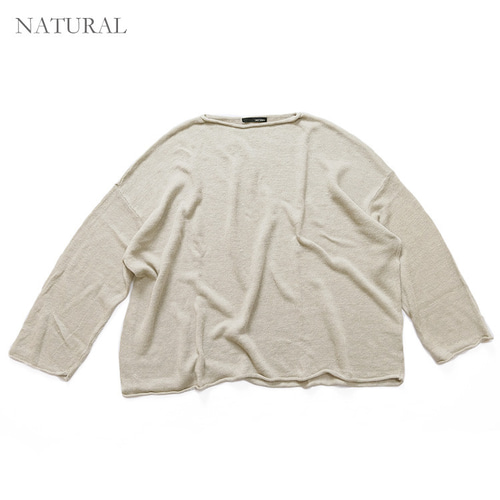 LINEN リネン ボートネックプルオーバー vent blanc VK233879