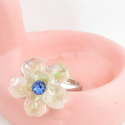 クォーツが咲き誇るお花畑には、君の笑顔と笑い声がこだまする♪(創作リング)SR866 1枚目の画像