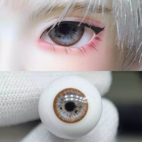 ワフワフ デッドストック ハンドメイド用 日本製 ドールアイ 目玉10mm 200