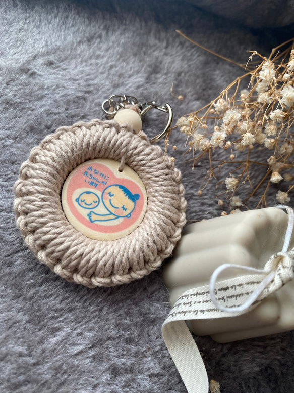 マタニティキーホルダー　マタニティマーク　マタニティーキーホルダー　マタニティーマーク 1枚目の画像