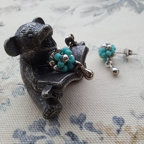 sandyfeet ターコイズピアス PIERCE&EARRING - インディアンジュエリー専門店 SUNDAY MARCH