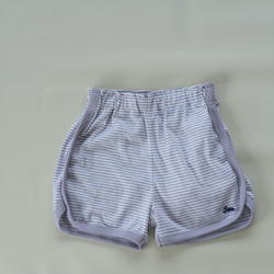 Organic Cotton Border Short Pants 9枚目の画像