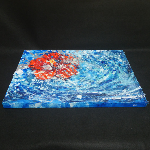 油絵 油彩 油彩画 絵 絵画【海の花】 油絵 油彩 油彩画 絵 絵画【海の花】 | HIROSHI1990