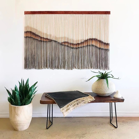 【受注製作】風景画 絵画 タペストリー 壁掛け 手作り アート 芸術 ウォールハンギング 新築祝い・新居祝い 家の装飾 cm 高さ アート 円幅 タペストリーの幅が 90cm ロッドを使用した壁掛けタペストリーの実際の幅は 広くなります #寝室