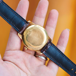 オーダー作製オメガ(omega)時計ベルト高級革時計ベルトワニ革時計ベルトア 4枚目の画像