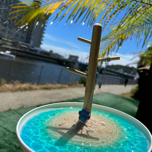 ocean art 海のアクセサリートレー(波紋アート) その他 ocean art 海のアクセサリートレー(波紋アート) その他