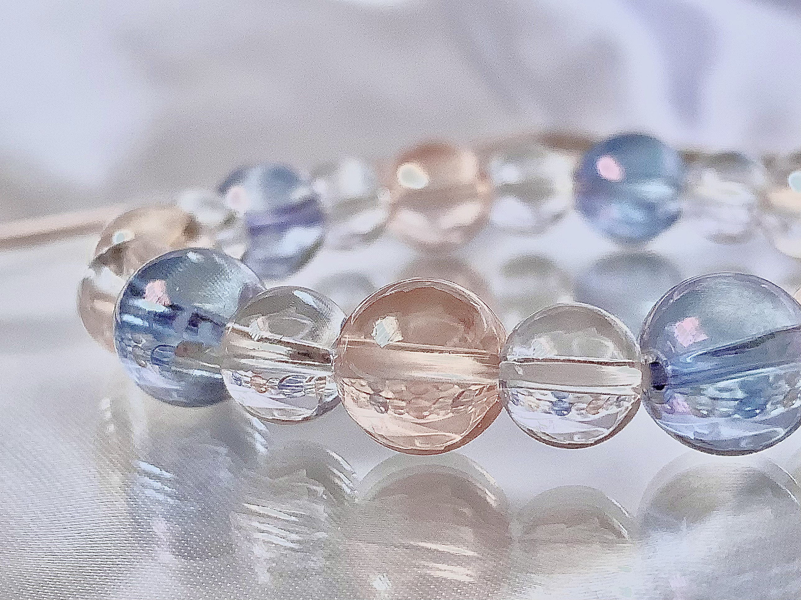 【オマケの石付】天使のエネルギーを宿す ◇宇宙との繋がり◇ 豊かさ 固定観念外す ゴールデンオーラ コスモオーラ ブレス