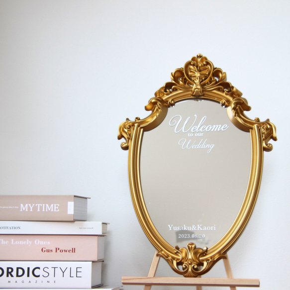 ウェルカムミラー ウェルカムスペース ウェルカムコーナー 結婚