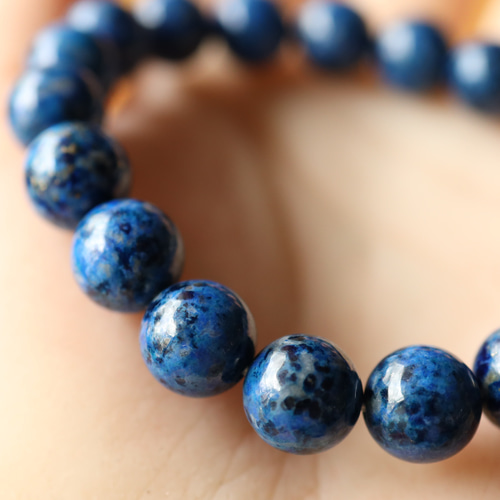 ☆プレミアムブレス☆青金石・マトリクスラズライト：10ミリ