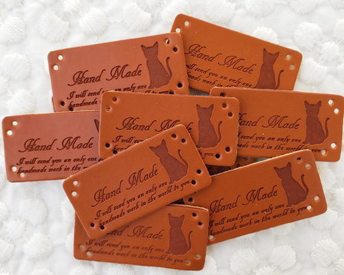 No.610 バッファロータグ 革タグ レザータグ ハンドメイド No.610 バッファロータグ 革タグ レザータグ ハンドメイド