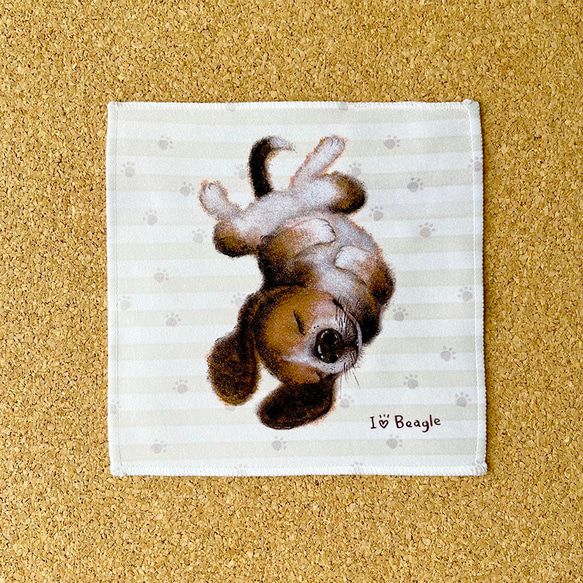 [Beagle] 手帕毛巾  可以包裝  非常適合作為禮物 ♪ 手帕毛巾  可以包裝  非常適合作為禮物 ♪ 第2張的照片