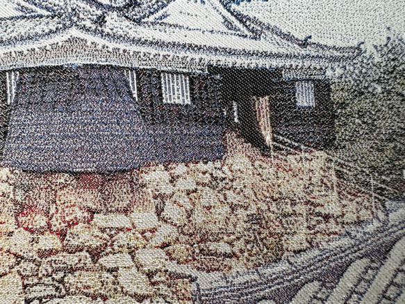 御城印帳(浜松城)　『シルクの生地を使用』 2枚目の画像