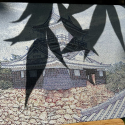 御城印帳(浜松城)　『シルクの生地を使用』 4枚目の画像