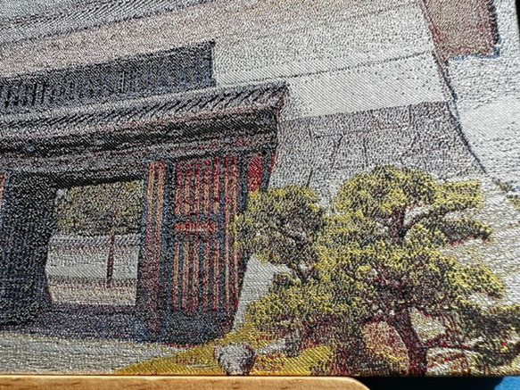 御城印帳(岡崎城)　『シルクの生地を使用』 5枚目の画像