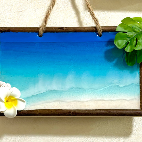 インテリアアート 海の置き物 小物置き 雑貨 癒し 南国 楽天市場】海