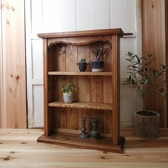 アンティーク オープンラック 木製棚 チェスト 食器棚 本棚 z895 アンティーク オープンラック 木製棚 チェスト 食器棚 本棚 z895