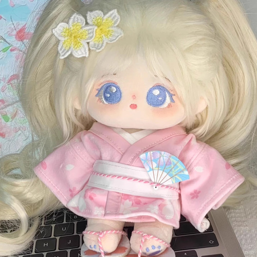 20cm着せ替えぬいぐるみ服 終わらない桜夏セット 2種類 着せ替え