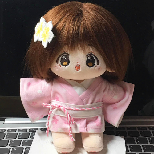 20cm着せ替えぬいぐるみ服 終わらない桜夏セット 2種類 着せ替え