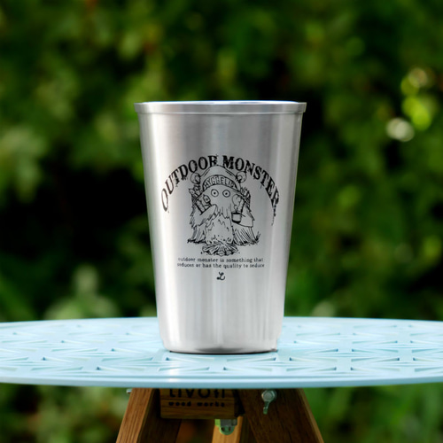 アウトドアモンスター ステンレスカップ HYGGELIG ビアグラス 酒
