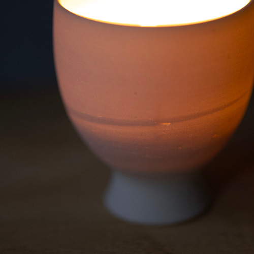 IRORI-BI GOBLET【陶器】キャンドルホルダー 寛ぎの時 リラックス 癒し