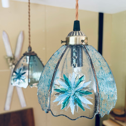 フュージングガラスのクリアなランプ シーリングライト吊り下げ型