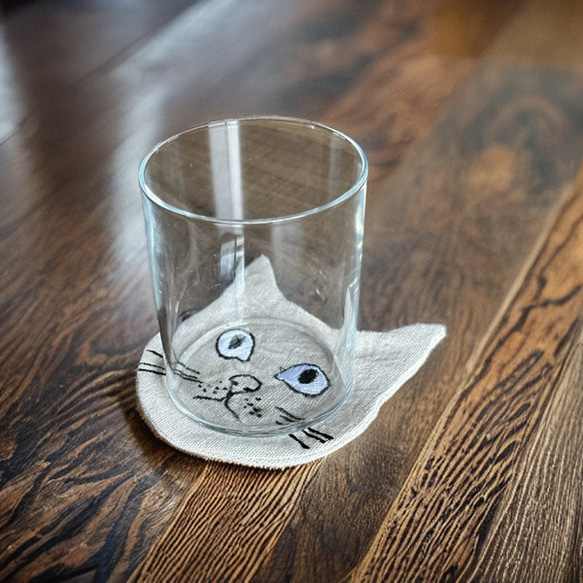 猫グッズ コースター 猫コースター ネコデザイン インテリア ねこ 4枚目の画像