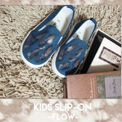 ♡SALE♡kidsスリッポン♪Leopard dot 2枚目の画像