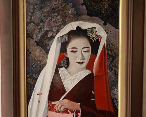 爆買いしたい 薫香』油彩肉筆画 絵画