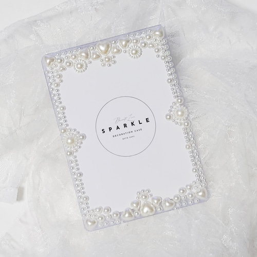 B7】硬質ケース パールデコ ホワイト その他雑貨 SPARKLE 通販｜Creema 