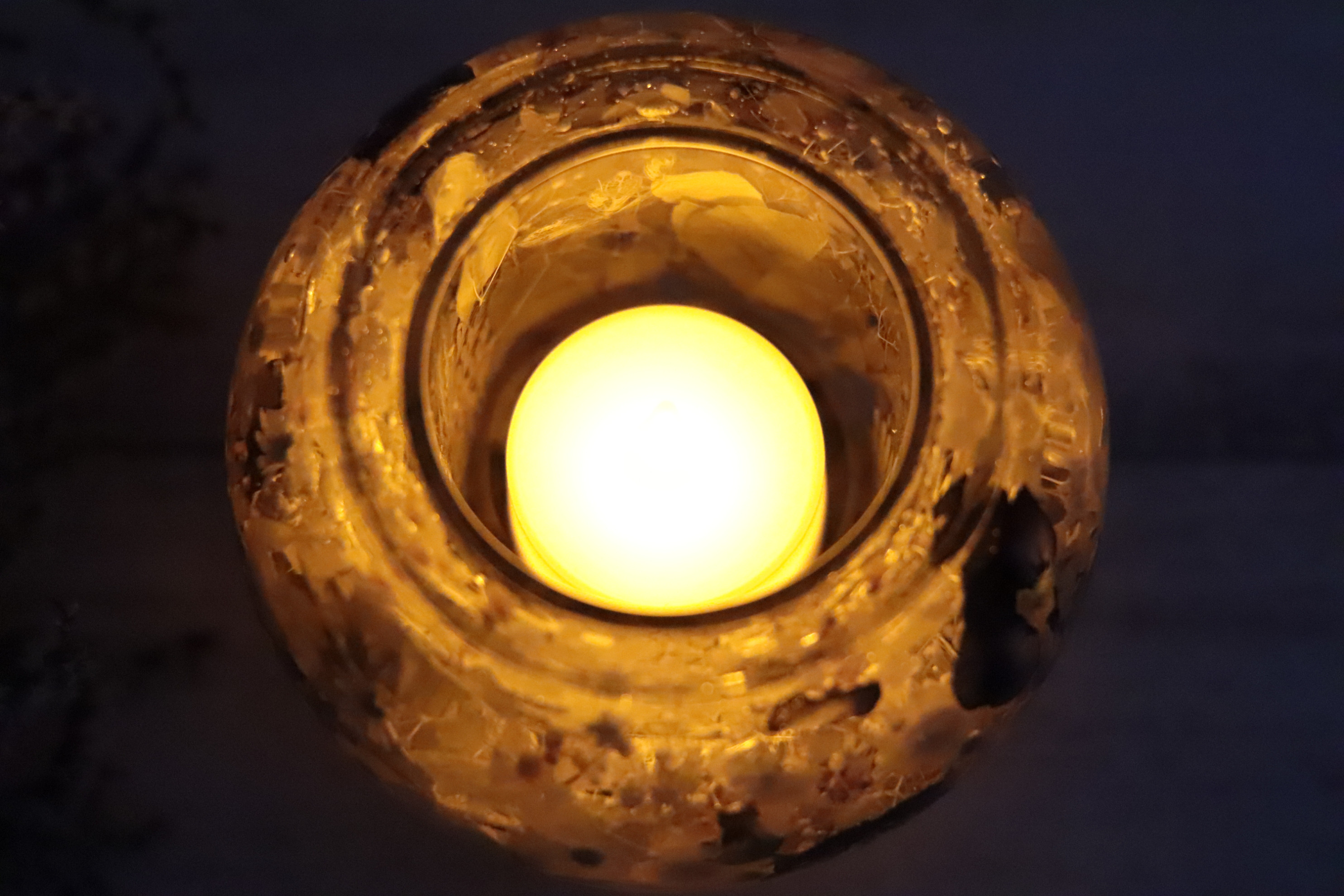 【選べるラベル】猫のお散歩～ローズクォーツ～キャンドルホルダー＊母の日・就職・結婚・誕生日・誕生石