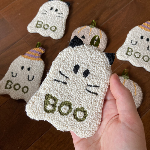 送料込み】ハロウィン 壁飾り デコレーション インテリア ねこ おばけ