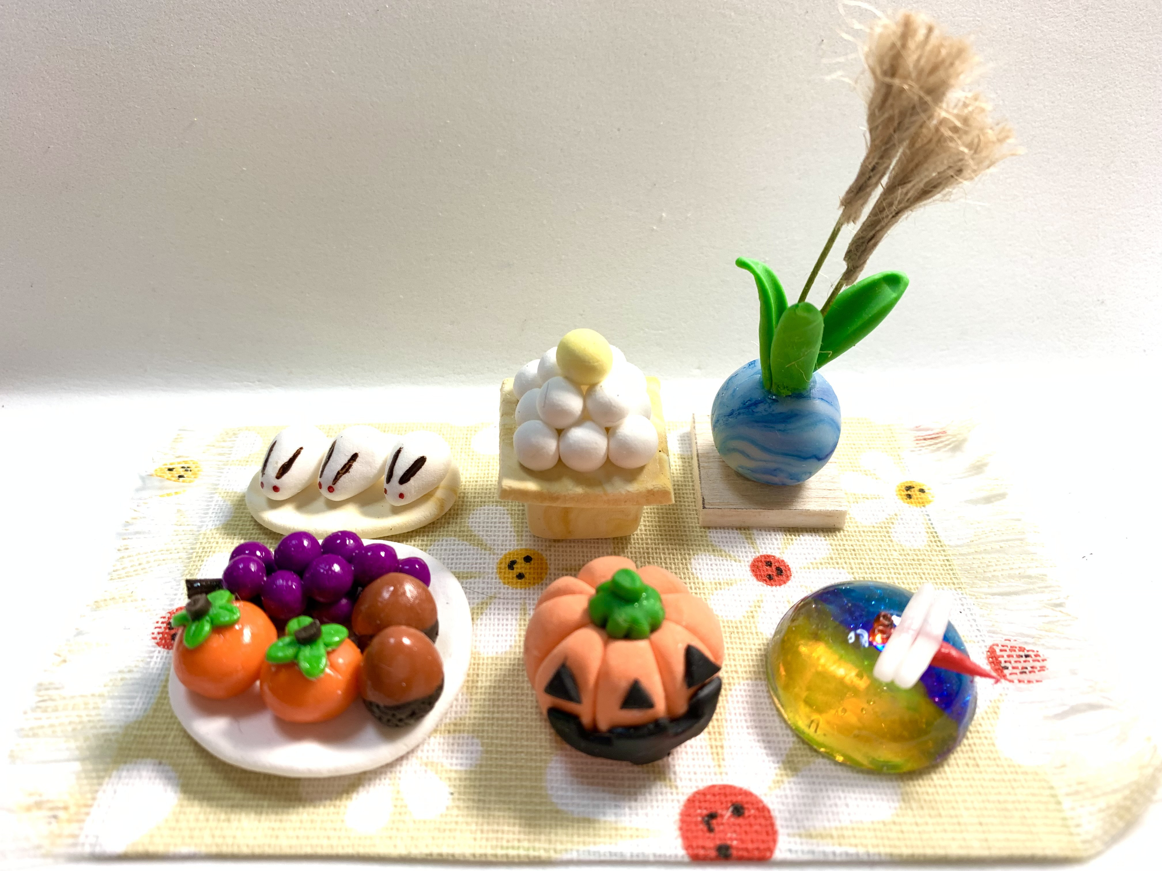 商談中　№2358　ミニチュアフラワー　ハロウィン
