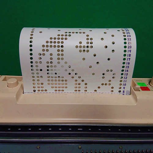 パンチカード【編み機用】 ブラザー/シルバー共用 ペイズリー【011