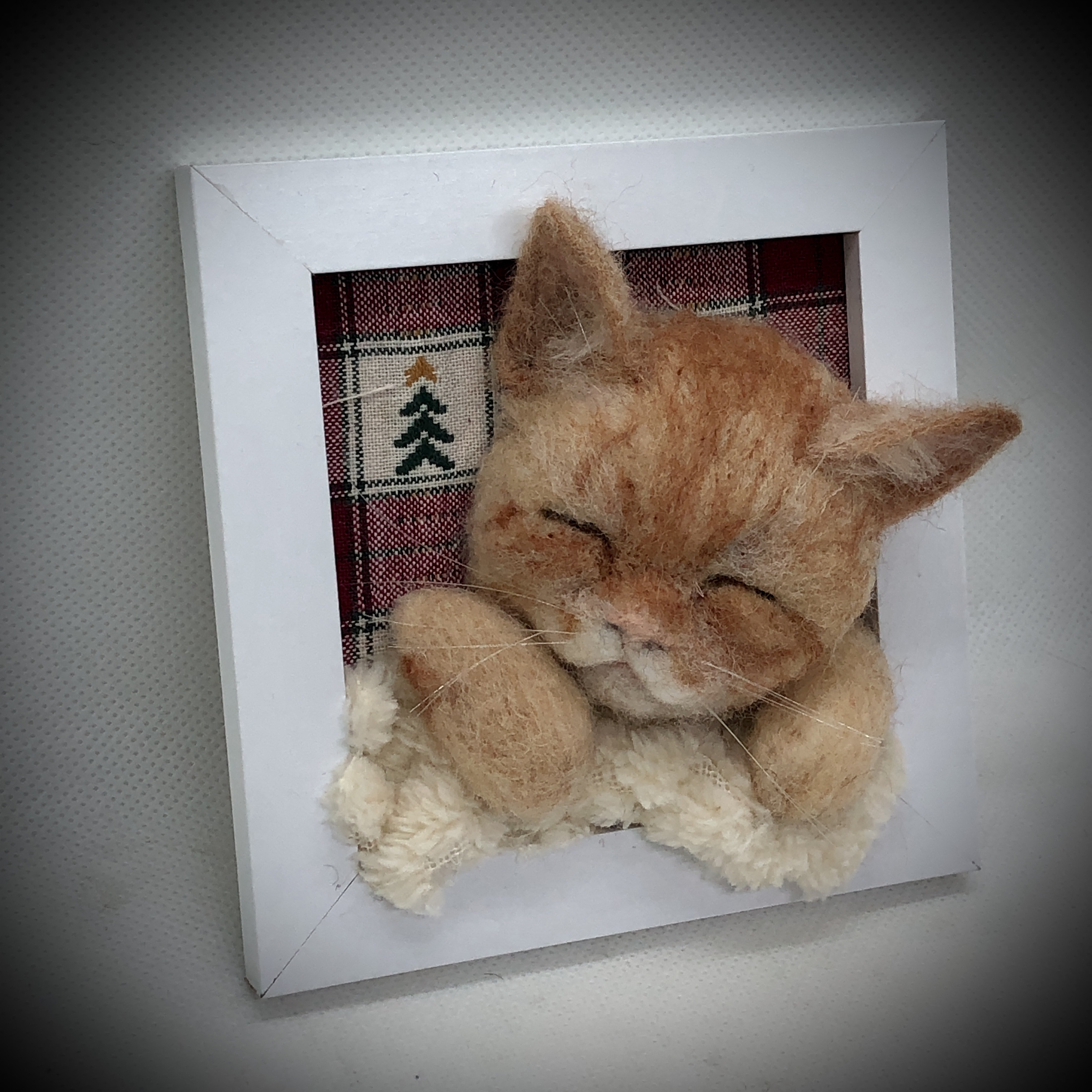 キャリン。羊毛フェルトオーダー。 羊毛フェルト 猫ちゃんオーダー （Bedrijfskleding-westland