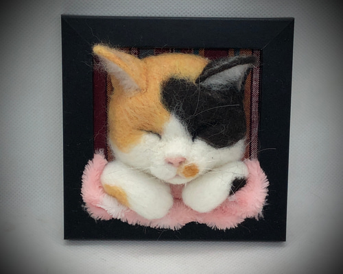 羊毛フェルト セミオーダー猫 くうちゃん様