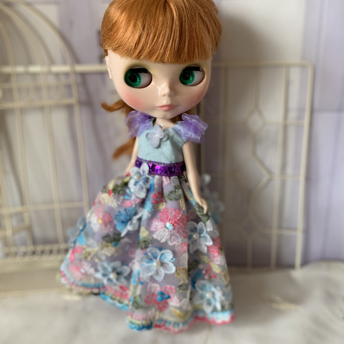 ブライスアウトフィット フラワーレースワンピース その他人形 瑞恋  