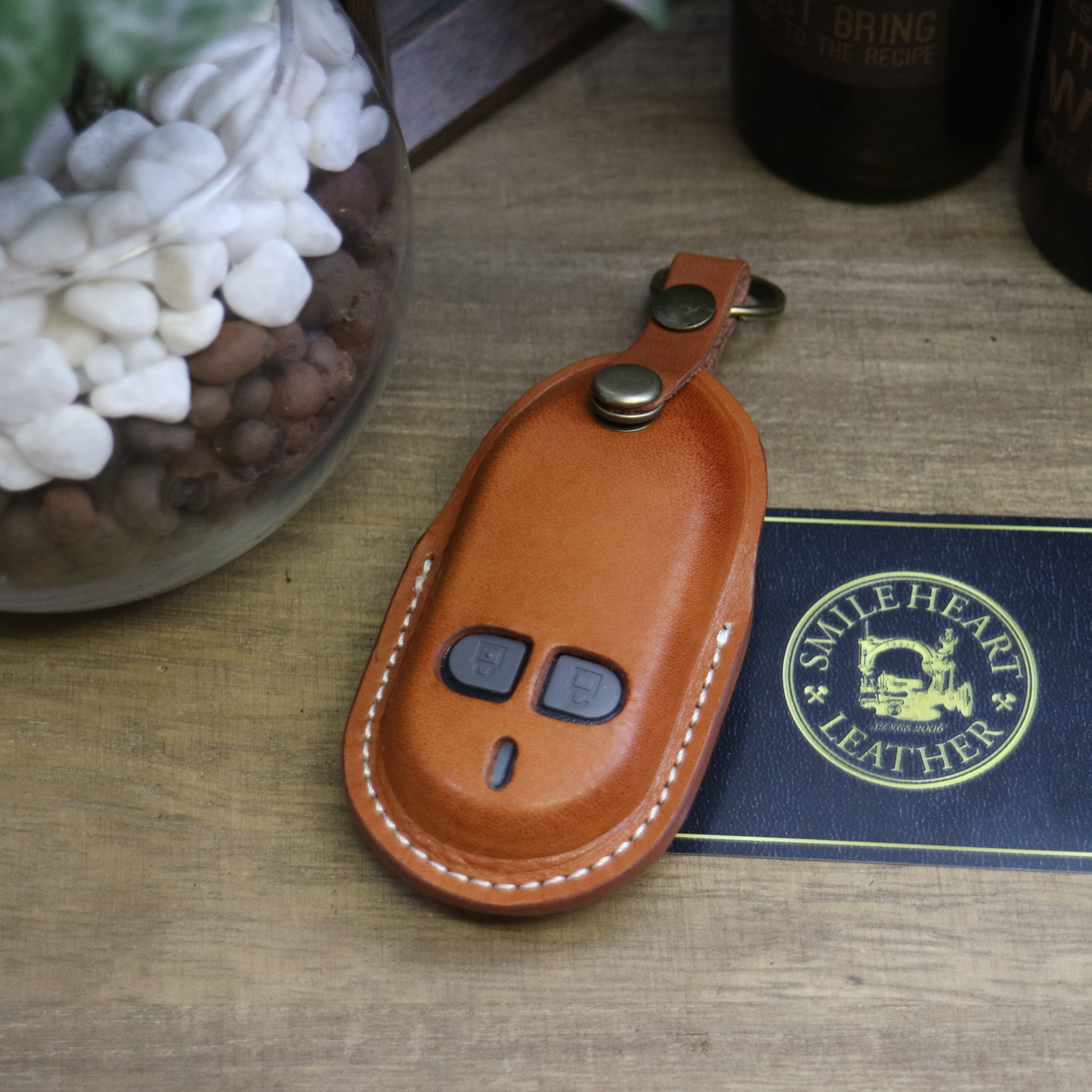 名入れ 無料 ホームドアキーケース　三協アルミ　キーガル　本革 　ドアキー　コントロールキー 【レザーキースーツ】