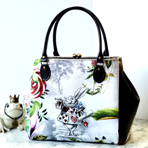 アリス・イン・ワンダーランド がまぐちハンドバッグ BABY, THE STARS SHINE BRIGHT × Disney アリス・イン