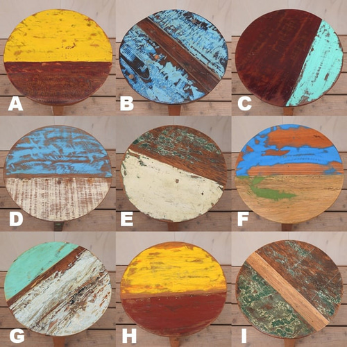 スツール 30cm 古材 リサイクルウッド 椅子 飾り台 花台 イス 木 木製