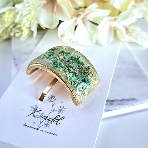 再版】かすみ草が咲き誇る ポニーフック ブルー ポニーフック  