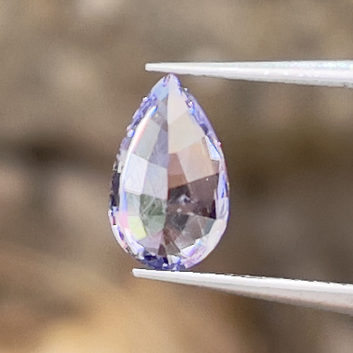 スピネル ルース 美しいラベンダー スピネル 1.14カラット ペアカット