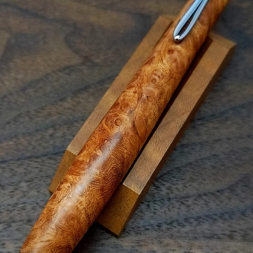 新作】花梨瘤杢 シャープペンシル No.316 ペン・筆記用具 工房